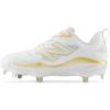 imageNew Balance Womens Fresh Foam X Velo V4 Metal Softball ShoeWhiteGold