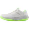 imageNew Balance Womens FuelCell 796 V4 Hard Court Tennis ShoeWhiteBleached Lime GloBrighton Grey