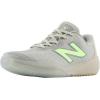 imageNew Balance Womens FuelCell 996 V5 Hard Court Tennis ShoeSlate GreyBleached Lime Glo