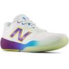 imageNew Balance Womens FuelCell 996 V5 Hard Court Tennis ShoeWhitePurple FadeCoastal Blue