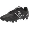 imageNew Balance Mens 442 Academy Fg V2 Soccer ShoeBlackWhite