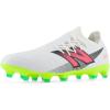 imageNew Balance UnisexAdult Furon Destroy Fg V7 Soccer ShoeWhiteHiliteBlack