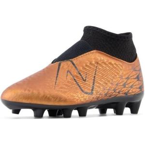 imageNew Balance Boys Tekela V4 Magique Fg Soccer ShoeCopperBlack