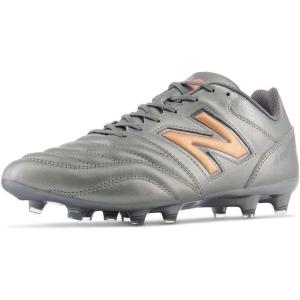 imageNew Balance Mens 442 V2 Team FG Soccer ShoeSilverGraphiteCopper