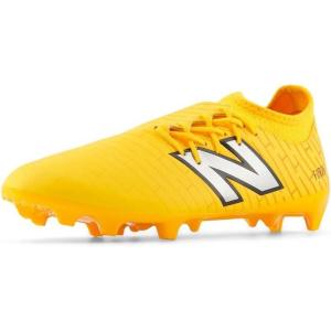imageNew Balance UnisexAdult Furon Dispatch Fg V7 Soccer ShoeSun GlowMetallic SilverBlack