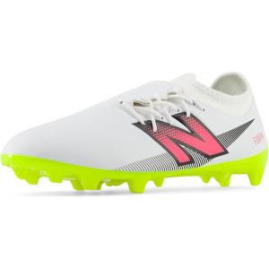 imageNew Balance UnisexAdult Furon Dispatch Fg V7 Soccer ShoeWhiteHiliteNeon Pink