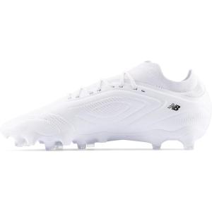 imageNew Balance UnisexAdult Tekela Team Low Laced Fg V5 Soccer ShoeWhiteBlackSilver