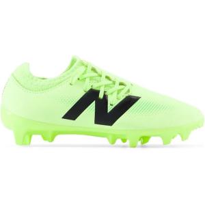 imageNew Balance UnisexChild Furon Dispatch Fg V7 Soccer ShoeBleached Lime GloLime GloPhantom