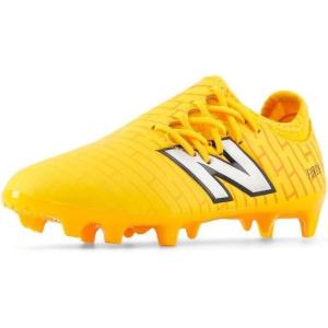 imageNew Balance UnisexChild Furon Dispatch Fg V7 Soccer ShoeSun GlowMetallic SilverBlack