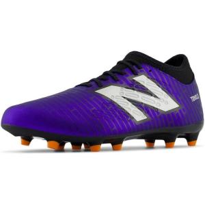 imageNew Balance UnisexChild Tekela Magique Fg V4 Soccer ShoeInfinity BlueMetallic SilverBlack