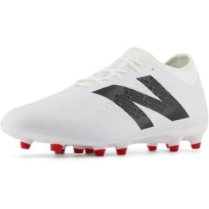 imageNew Balance UnisexChild Tekela Magique Fg V4 Soccer ShoeWhiteBlackTrue Red