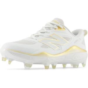 imageNew Balance Womens Fresh Foam Velo V4 Molded Softball ShoeWhiteGold