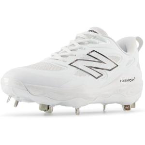 imageNew Balance Womens Fresh Foam X Velo V4 Metal Softball ShoeWhiteBlack