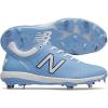 imageNew Balance Mens 4040 V5 Metal Baseball ShoeBaby BlueWhite