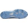 imageNew Balance Mens 4040 V5 Metal Baseball ShoeBaby BlueWhite