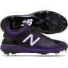 imageNew Balance Mens 4040 V5 Metal Baseball ShoeBlackPurple