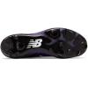 imageNew Balance Mens 4040 V5 Metal Baseball ShoeBlackPurple