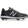 imageNew Balance Mens 4040 V5 Metal Baseball ShoeBlackWhite
