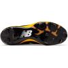 imageNew Balance Mens 4040 V5 Metal Baseball ShoeBlackYelllow