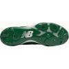 imageNew Balance Mens 4040 V5 Metal Baseball ShoeGreenWhite