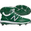 imageNew Balance Mens 4040 V5 Metal Baseball ShoeGreenWhite