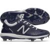 imageNew Balance Mens 4040 V5 Metal Baseball ShoeNavyWhite