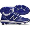 imageNew Balance Mens 4040 V5 Metal Baseball ShoeRoyalWhite