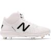 imageNew Balance Mens 4040 V5 Metal Baseball ShoeWhite