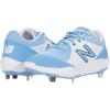 imageNew Balance Mens Fresh Foam 3000 V5 Metal Baseball ShoeCarolina BlueWhite