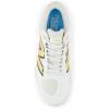 imageNew Balance Mens Fresh Foam X 3000 V7 Baseball ShoeWhiteMetallic GoldThunder