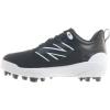 imageNew Balance UnisexChild Fresh Foam 3000 V7 Rubber Molded Baseball ShoeBlackWhite