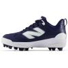 imageNew Balance UnisexChild Fresh Foam 3000 V7 Rubber Molded Baseball ShoeTeam NavyWhite
