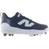 imageNew Balance UnisexChild Fresh Foam 3000 V7 Rubber Molded Baseball ShoeTeam NavyWhite