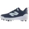imageNew Balance UnisexChild Fresh Foam 3000 V7 Rubber Molded Baseball ShoeTeam NavyWhite