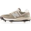 imageNew Balance Womens Fresh Foam 574 Low Metal Softball Cleat Grey MediumCement