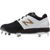 imageNew Balance Womens Fresh Foam Velo V1 Metal Softball CleatsBlackWhite