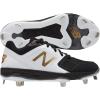 imageNew Balance Womens Fresh Foam Velo V1 Metal Softball CleatsBlackWhite