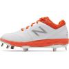 imageNew Balance Womens Fresh Foam Velo V1 Metal Softball CleatsOrangeWhite