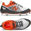 imageNew Balance Womens Fresh Foam Velo V2 Metal Softball ShoeBlackOrangeWhite