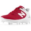 imageNew Balance Womens Fresh Foam Velo V3 Molded Softball ShoeRedWhite