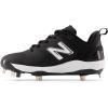 imageNew Balance Womens Fresh Foam Velo V3 Softball ShoeBlackWhite Synthetic