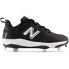 imageNew Balance Womens Fresh Foam Velo V3 Softball ShoeBlackWhite Synthetic