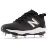 imageNew Balance Womens Fresh Foam Velo V3 Softball ShoeBlackWhite Synthetic