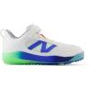 imageNew Balance Womens Fresh Foam Velo V4 TurfTrainer Softball ShoeWhiteBright Lapis