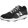 imageNew Balance Mens Fresh Foam 3000 V5 Metal Baseball ShoeBlackWhite
