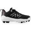 imageNew Balance UnisexChild Fresh Foam 3000 V7 Rubber Molded Baseball ShoeBlackWhite
