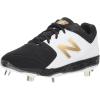 imageNew Balance Womens Fresh Foam Velo V1 Metal Softball CleatsBlackWhite