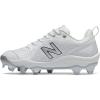 imageNew Balance Womens Fresh Foam Velo V2 Molded Softball ShoesWhiteWhite