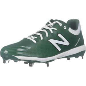 imageNew Balance Mens 4040 V5 Metal Baseball ShoeGreenWhite