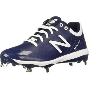 imageNew Balance Mens 4040 V5 Metal Baseball ShoeNavyWhite